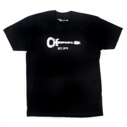 Acquista CHARVEL 0996827706 CHARVEL GTR LOGO TEE BLK L online | Merula Strumenti Musicali