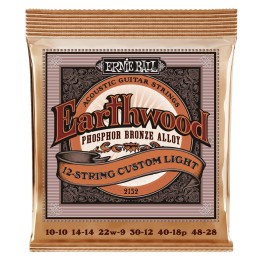Acquista ERNIE BALL 2152 EARTHWOOD 12-STRING CUSTOM LIGHT PHOSPHORE BRONZE online | Merula Strumenti Musicali