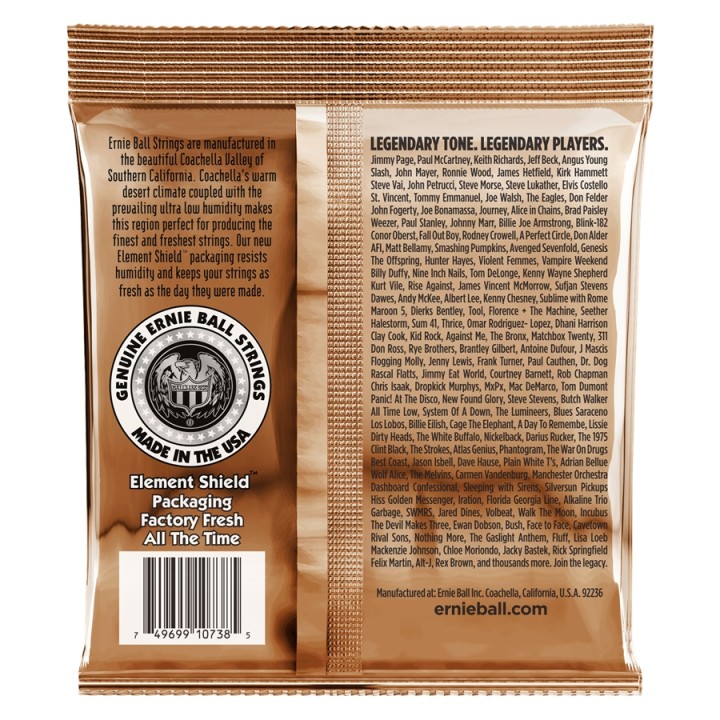 Acquista ERNIE BALL 2152 EARTHWOOD 12-STRING CUSTOM LIGHT PHOSPHORE BRONZE online | Merula Strumenti Musicali
