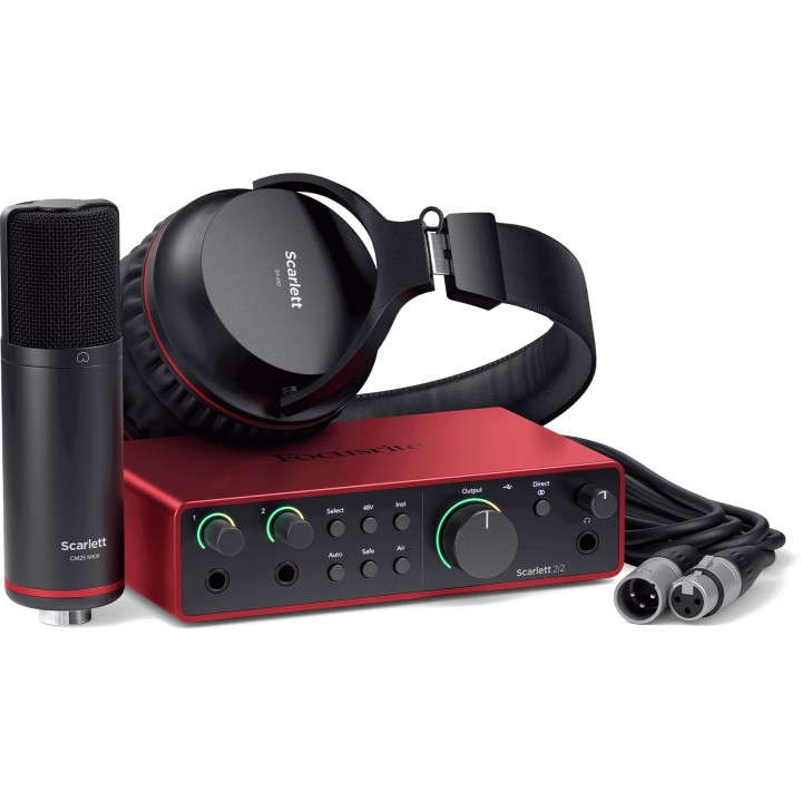 Focusrite SCARLETT 2i2 STUDIO 4TH GEN Interfaccia audio