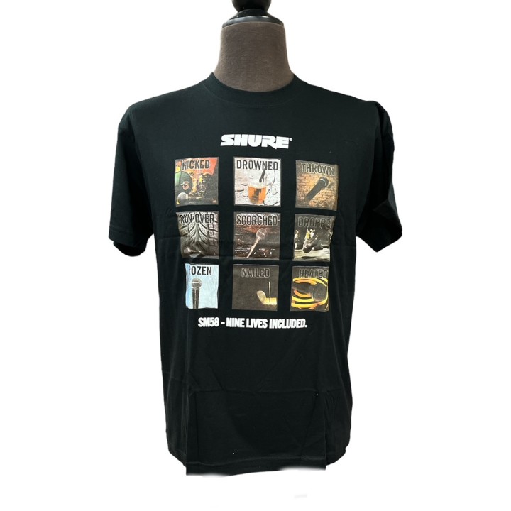 Acquista SHURE T-SHIRT XXL online | Merula Strumenti Musicali