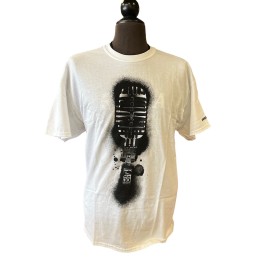 Acquista SHURE T-SHIRT XL BIANCA online | Merula Strumenti Musicali