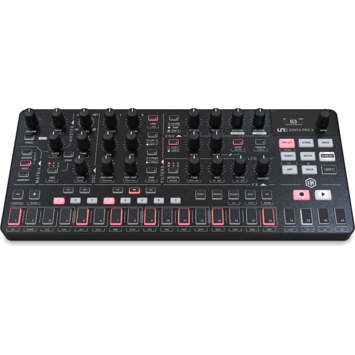 ik multimedia uno synth pro x sintetizzatore analogico