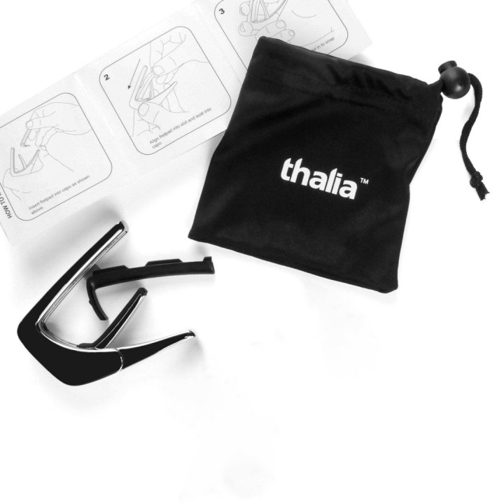 THALIA CAPOTASTO CROMATO INSERTO TEAL ANGEL WING | Merula Strumenti Musicali