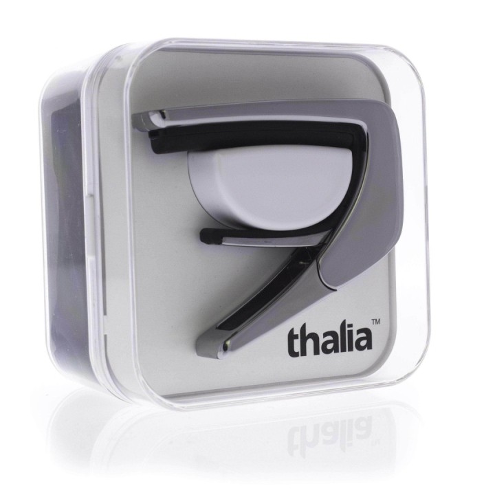 THALIA CAPOTASTO BLACK CHROME INSERTO AAA HAWAIIAN KOA | Merula Strumenti Musicali