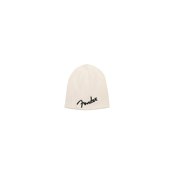 Acquista FENDER 9106111701 FENDER LOGO BEANIE, ARCTIC WHITE,1 SIZE online | Merula Strumenti Musicali