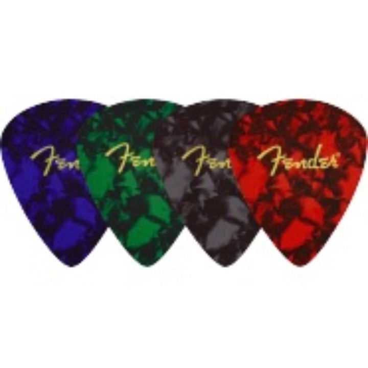 Acquista FENDER 9106109000 PICKED SHAPED LOGO, 4-PK COASTER SET, MU online | Merula Strumenti Musicali