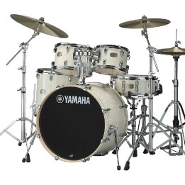 Yamaha | Stage Custom Set 20" Classic White - SBP0F5CLW7 + HW780 Stage Custom Set Batteria