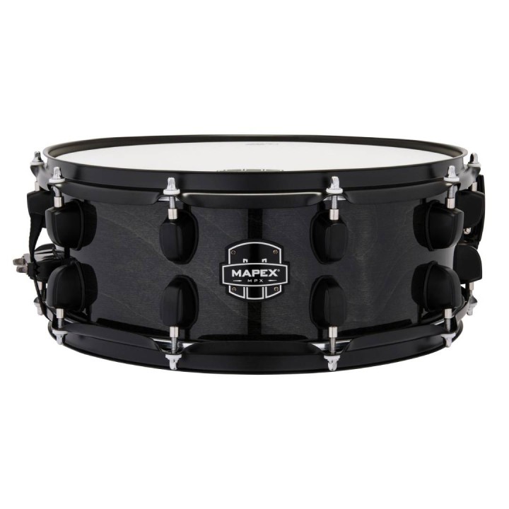 Mapex | Rullante 14"x5,5" -MPX 14"X5.5" TRANSPARENT MIDNIGHT BLACK Rullante in Legno