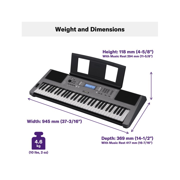 Acquista YAMAHA PSR-I300 online | Merula Strumenti Musicali