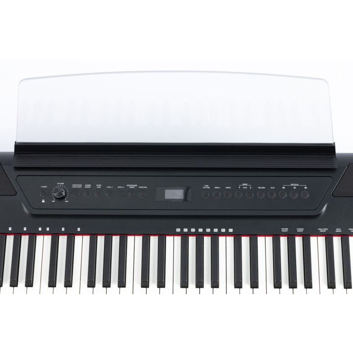 technopiano tp110h bk pianoforte digitale 88 tasti