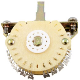 Acquista ALL PARTS EP 0078-000 SW 4 POLE DOUBLE WAFER 5 WAY S-SW online | Merula Strumenti Musicali