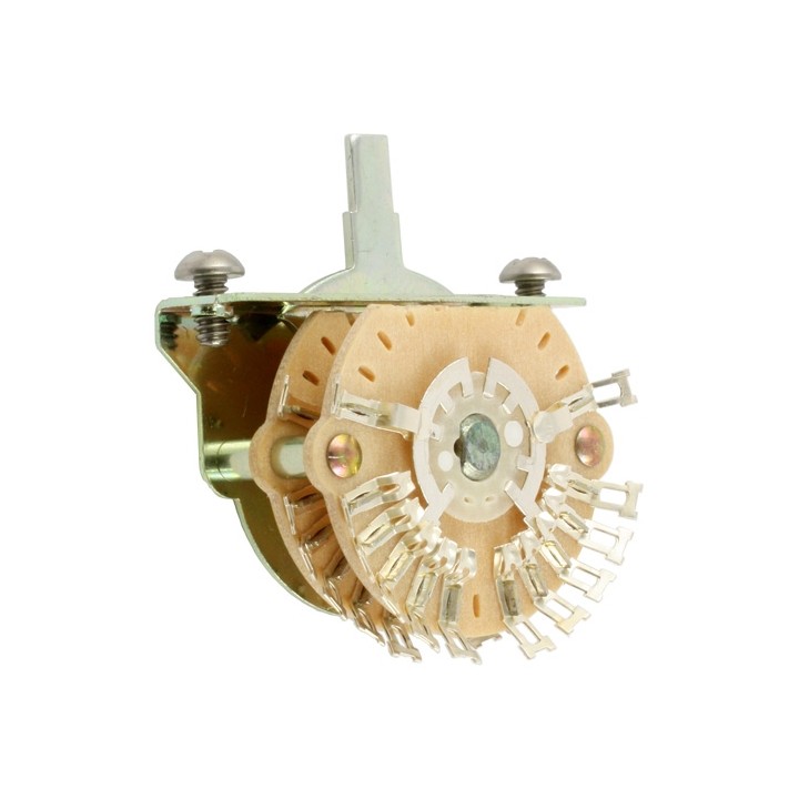 Acquista ALL PARTS EP 0078-000 SW 4 POLE DOUBLE WAFER 5 WAY S-SW online | Merula Strumenti Musicali