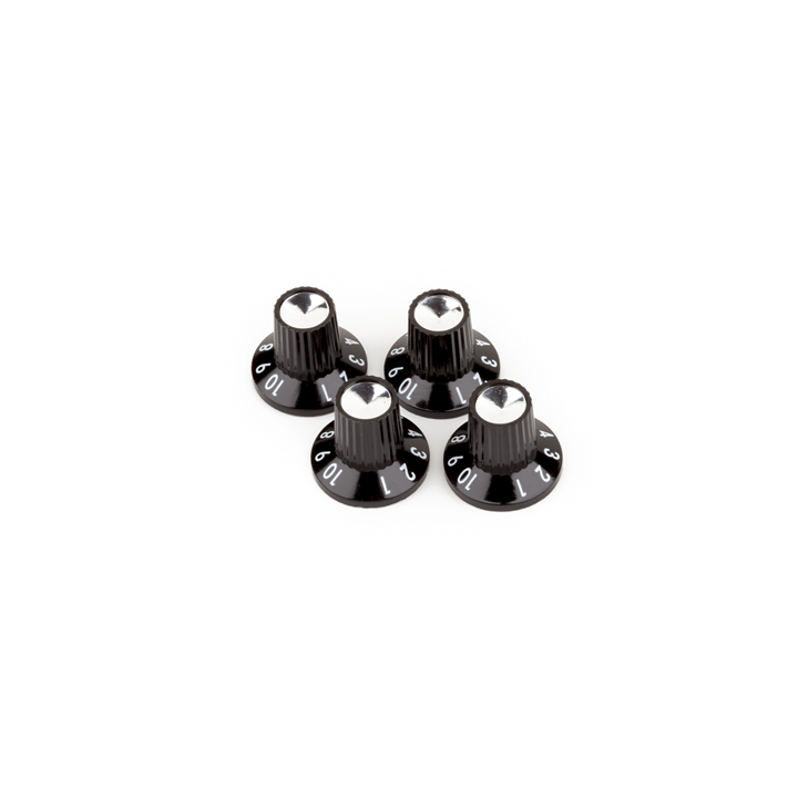 Acquista FENDER 0054419049 Amplifier Knobs, Push-On,Black, Set Of 4 online | Merula Strumenti Musicali