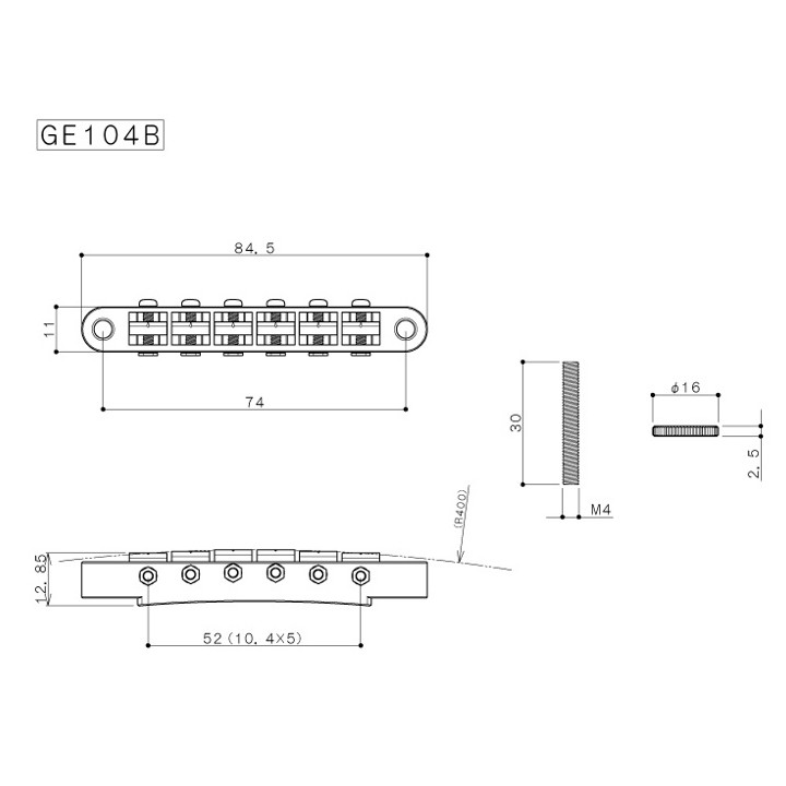 Acquista Gotoh Ge104b online | Merula Strumenti Musicali