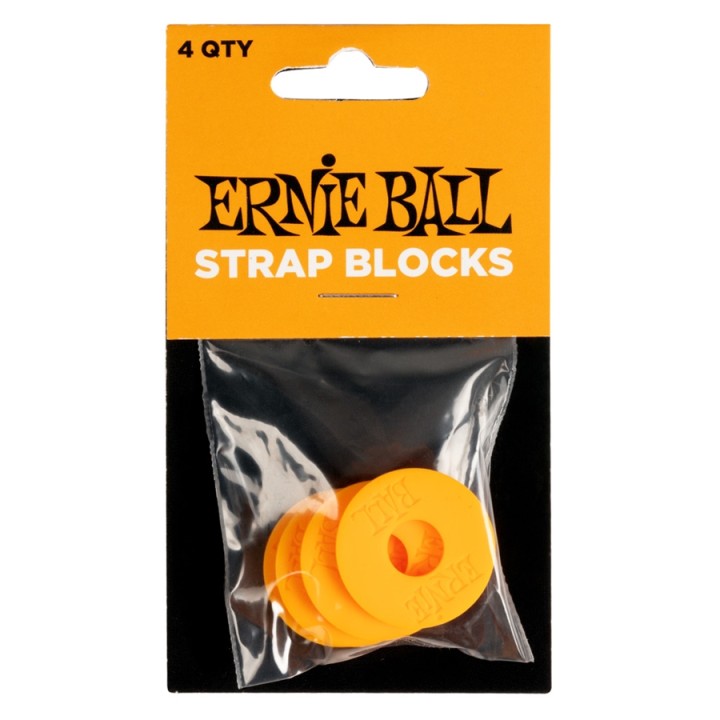Acquista ERNIE BALL 5621 STRAP BLOCKS ORANGE online | Merula Strumenti Musicali