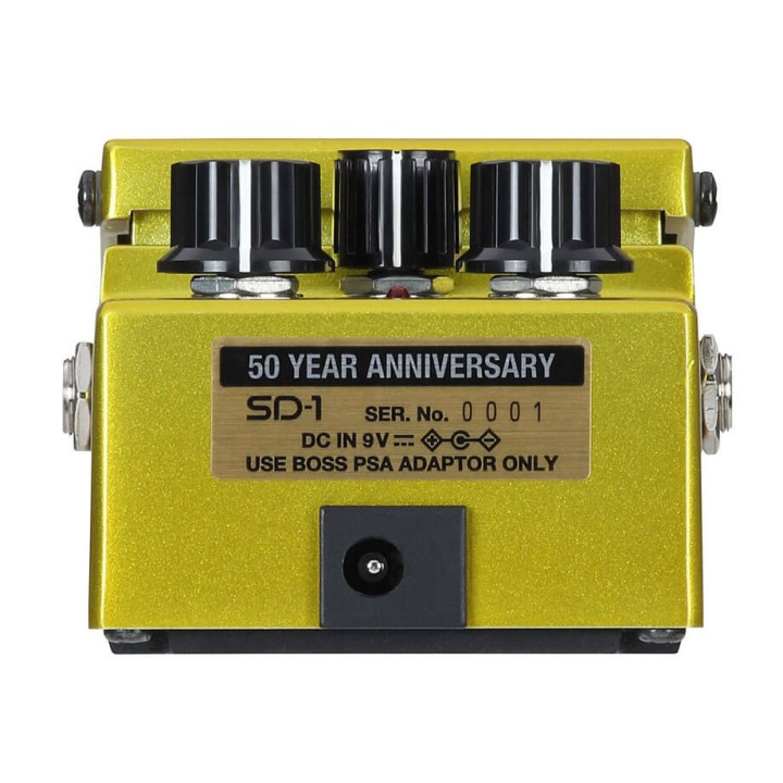 Acquista BOSS SD-1 Super OverDrive - 50 Year Anniversary online | Merula Strumenti Musicali