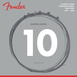 Acquista FENDER 155R 10/46 CLASSIC CORE ELECTRIC GUITAR STRINGS, VINTAGE NICKEL, BALL ENDS 07 online | Merula Strumenti Musicali