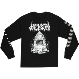 Acquista JACKSON 2990326706 Jackson Sharkrot L/S T-Shirt, Black, Xl online | Merula Strumenti Musicali