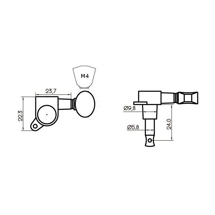Acquista PARTS PLANET MHAE107CR online | Merula Strumenti Musicali