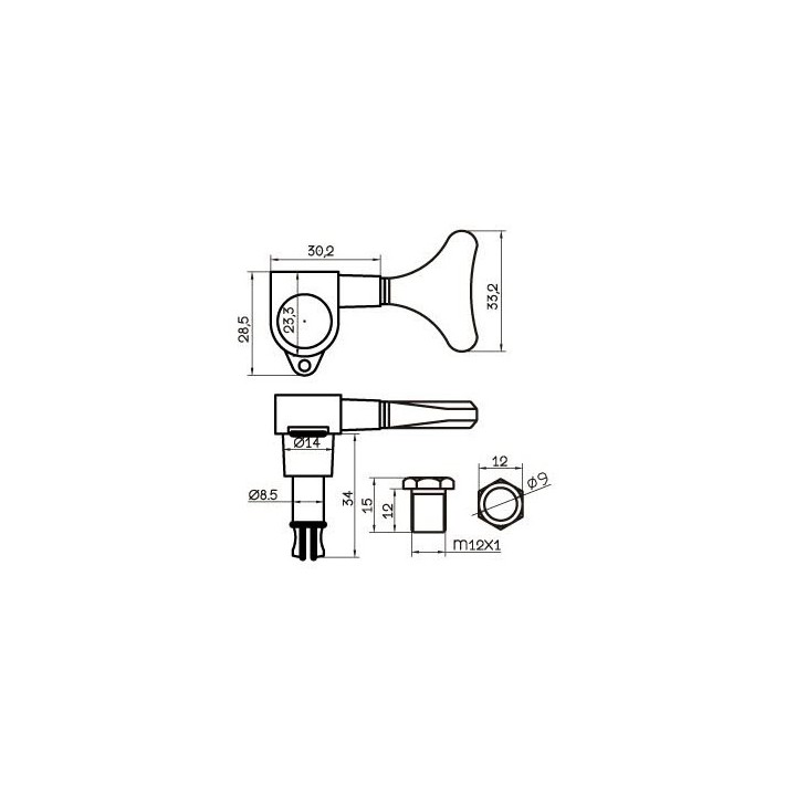 Acquista PARTS PLANET MHB120CR online | Merula Strumenti Musicali