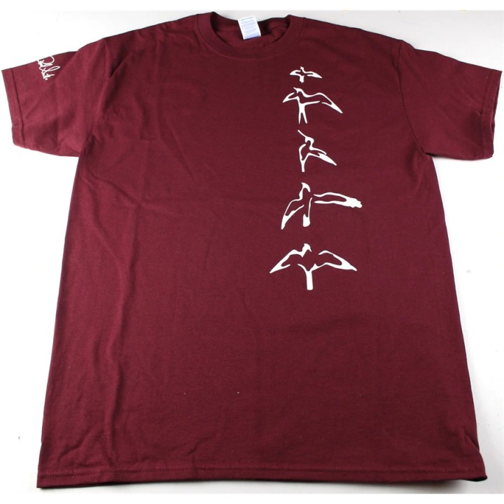 Acquista PRS BIRDS T-SHIRT MAROON S online | Merula Strumenti Musicali