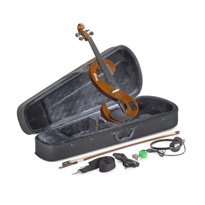 Acquista STAGG EVN 4/4 VBR Violino elettrico 4/4 online | Merula Strumenti Musicali