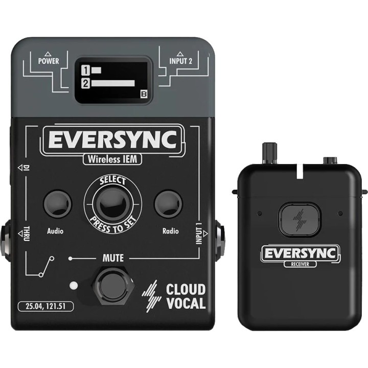 Acquista CLOUDVOCAL Eversync Wireless Iem online | Merula Strumenti Musicali