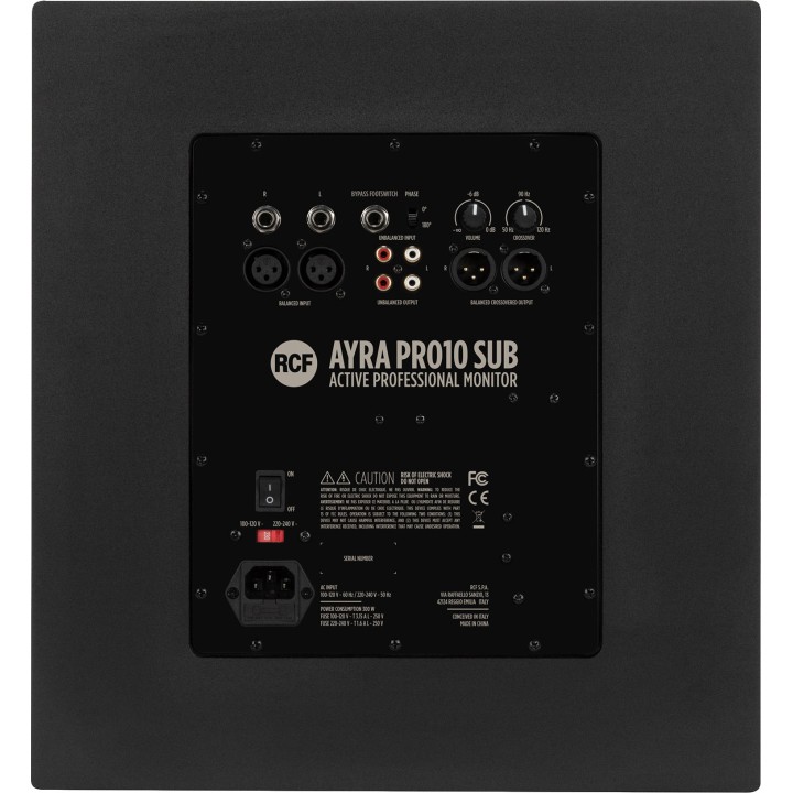 Acquista RCF AYRA PRO10 SUB online | Merula Strumenti Musicali