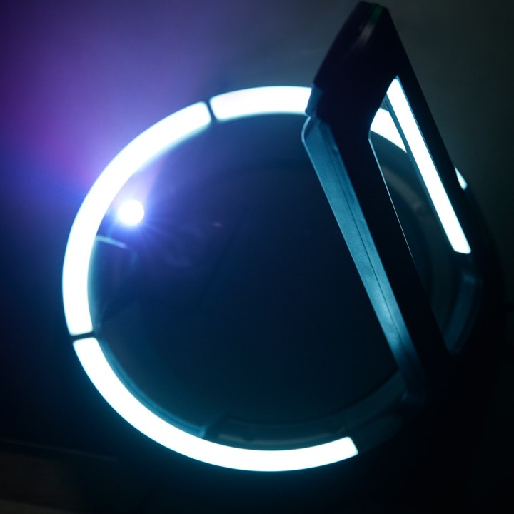 Gravity - GS LSA 01 B Glow Stand - Stand per Chitarra con Luce Led