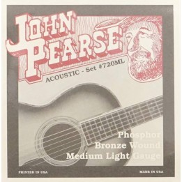 Acquista JOHN PEARSE 720ML MUTA CORDE PER CHITARRA ACUSTICA PHOSPHOR BRONZE 013/052 online | Merula Strumenti Musicali