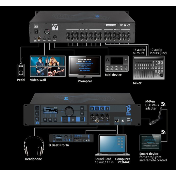 M-LIVE | B-BEAT PRO 16 PLUS 1TSuona