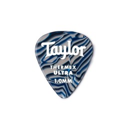 Acquista TAYLOR 80726 Taylor Prem 351 Thermex Ultra Picks,Blue Swirl, 1.00mm,6-Pack online | Merula Strumenti Musicali