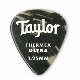 Acquista TAYLOR 80717 Taylor Prem 351 Thermex Ultra Picks,Blk Onyx, 1.25mm,6-Pack online | Merula Strumenti Musicali