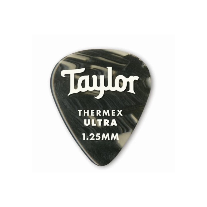 Acquista TAYLOR 80717 Taylor Prem 351 Thermex Ultra Picks,Blk Onyx, 1.25mm,6-Pack online | Merula Strumenti Musicali