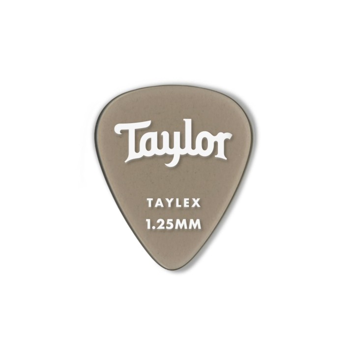 Acquista TAYLOR 70714 Picks,Taylex,351-1.25mm Smoke Grey,6-Pc online | Merula Strumenti Musicali