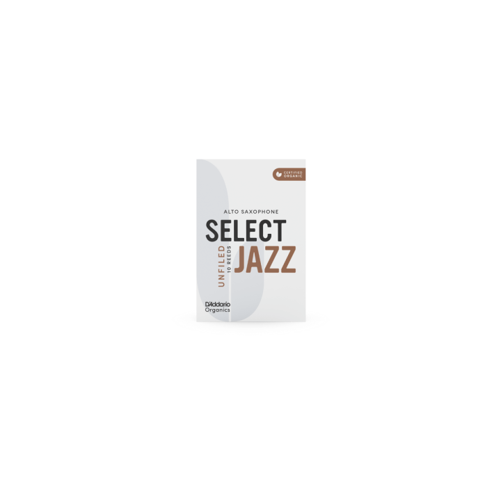 Acquista D'ADDARIO ORGANIC SELECT JAZZ UNFILED ANCE SAX ALTO MIb 2 HARD - ORRS10ASX2H online | Merula Strumenti Musicali