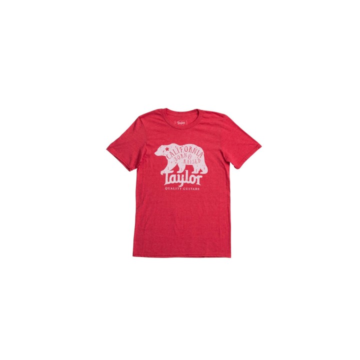 Acquista TAYLOR 15827 MEN'S SST,CA BEAR, HEATHER RED-XL online | Merula Strumenti Musicali