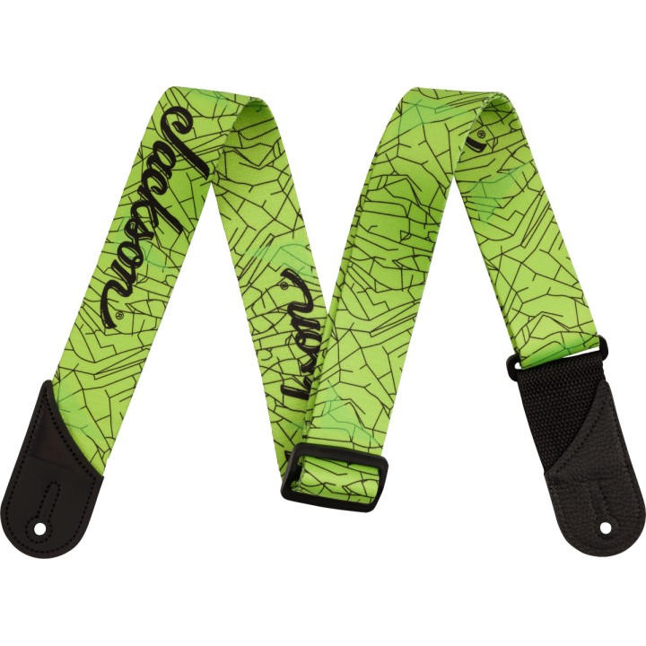 Acquista JACKSON 2995378005 Jackson Cracked Mirror Strap, Green, 2" online | Merula Strumenti Musicali