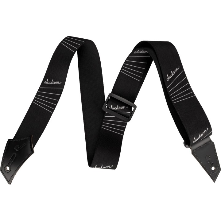 Acquista JACKSON 2997864001 Jackson Strap With String Pattern, Black/White online | Merula Strumenti Musicali