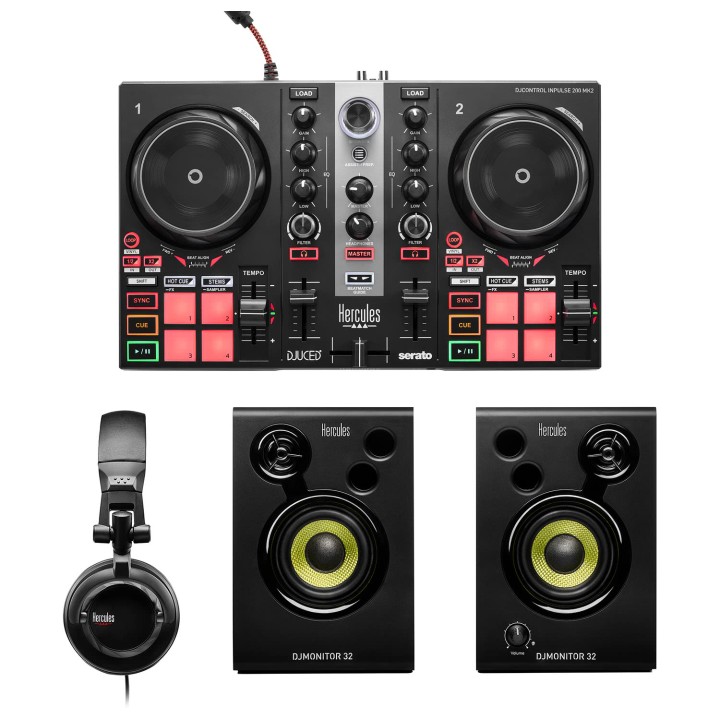 Acquista HERCULES DJ LEARNING KIT MK2 online | Merula Strumenti Musicali