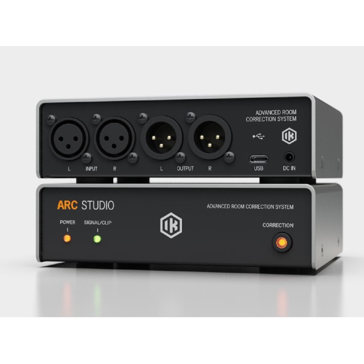 ik multimedia arc studio sistema di correzione