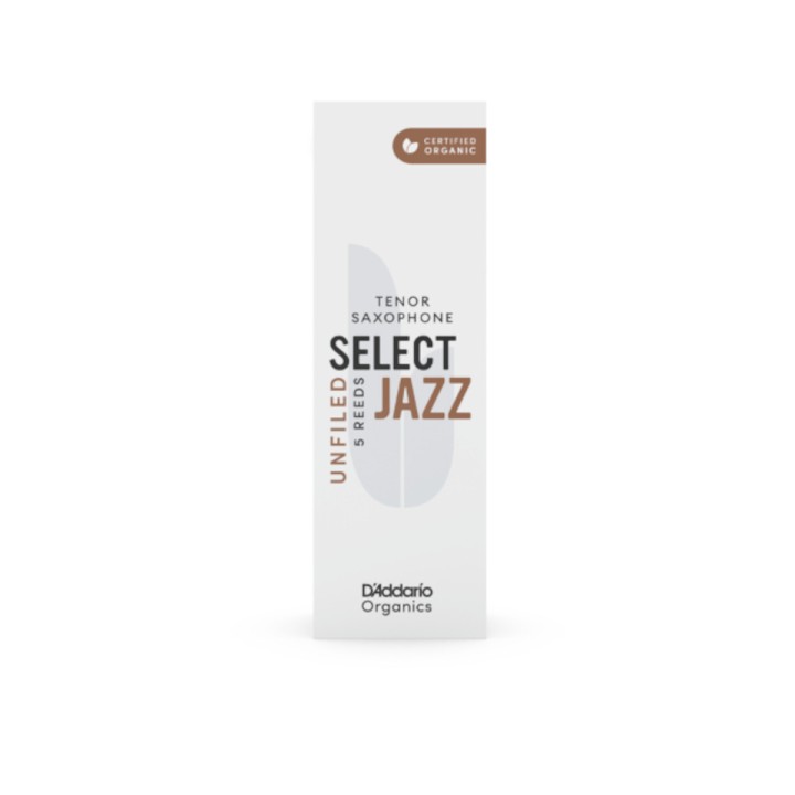 Acquista D'ADDARIO ORGANICS SELECT JAZZ UNFILED ANCE SAX TENORE SIB 3 HARD - ORRS05TSX3H online | Merula Strumenti Musicali