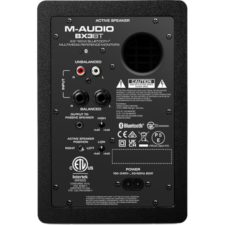 M-AUDIO - BX3 BT Monitor Bluetooth multimediali