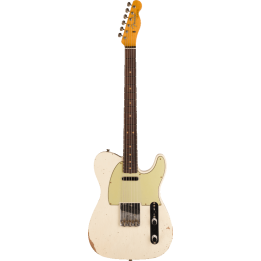 Acquista FENDER 1963 Telecaster Relic, 3a Rosewood Fingerboard, Aged Olympic White online | Merula Strumenti Musicali