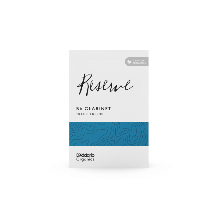 Acquista D'ADDARIO ORGANIC RESERVE BB CLARINET REEDS, STRENGTH 2.5 - ODCR1025 online | Merula Strumenti Musicali