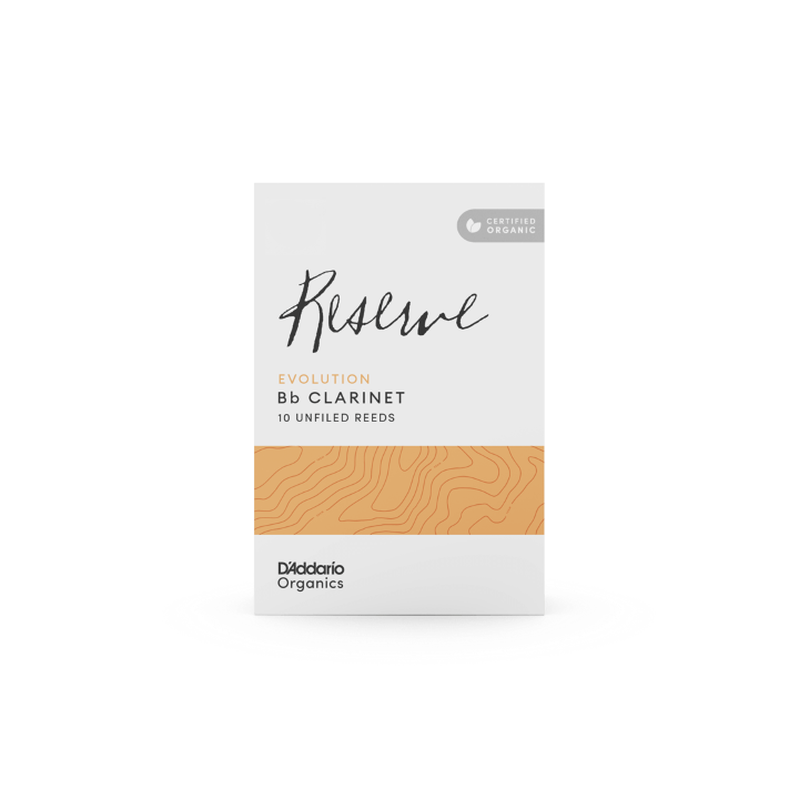 Acquista D'ADDARIO ORGANIC RESERVE EVOLUTION BB CLARINET REEDS, STRENGTH 3.0 - ODCE1030 online | Merula Strumenti Musicali