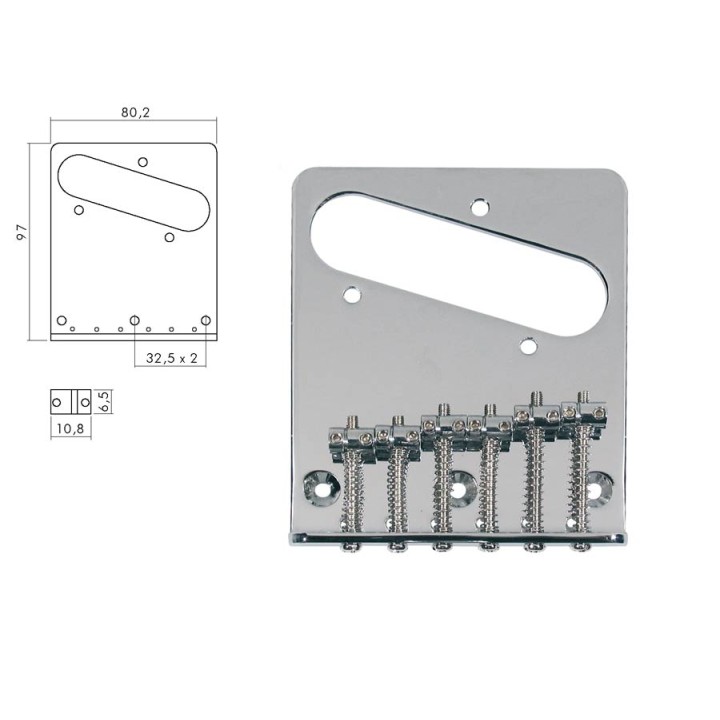 Acquista BOSTON T-64-C PONTE FISSO PER CHITARRA ELETTRICA TL, SELLETTE SCANALATE, PIATTO, STR online | Merula Strumenti Musicali