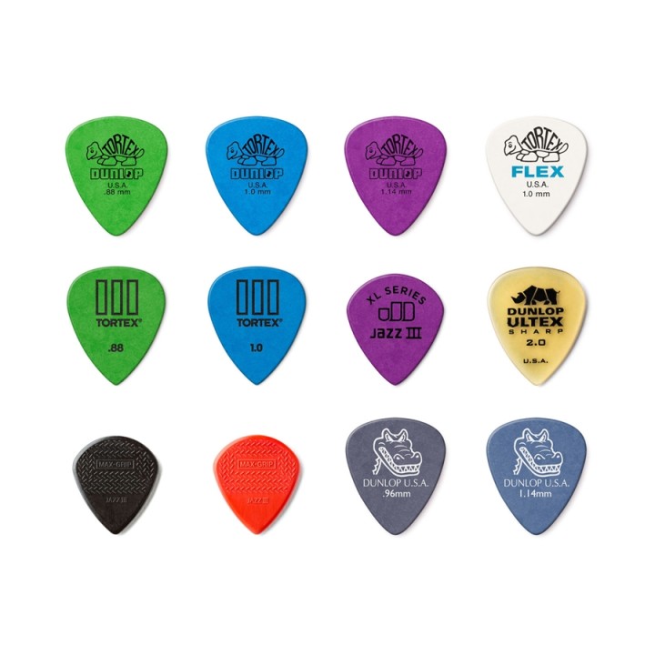 Acquista DUNLOP PVP113 ELECTRIC VARIETY PACK (BUSTA DA 12 PLETTRI) 04508238 online | Merula Strumenti Musicali