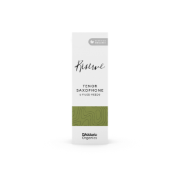 Acquista D'ADDARIO ORGANIC RESERVE TENOR SAXOPHONE REEDS, STRENGTH 3.0 - ODKR0530 online | Merula Strumenti Musicali